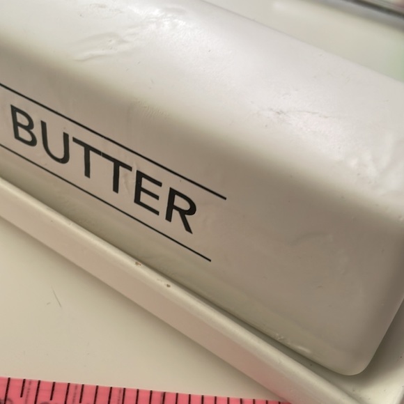 Pier One Bouclair ceramic butter dish - Picture 9 of 13